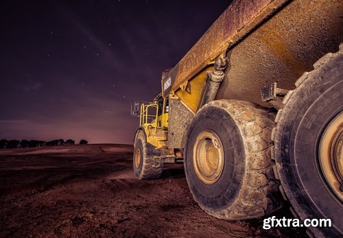 Collection dump truck pit extraction of minerals excavator 25 HQ Jpeg