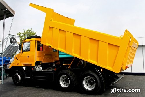 Collection dump truck pit extraction of minerals excavator 25 HQ Jpeg