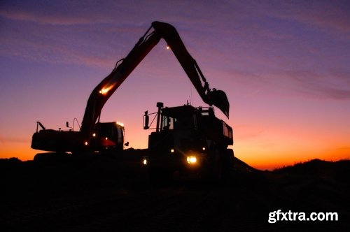 Collection dump truck pit extraction of minerals excavator 25 HQ Jpeg