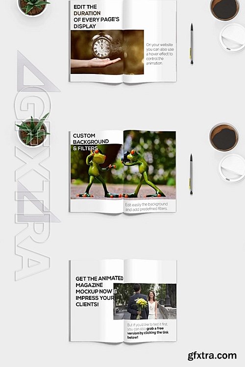 CM - Animated Brochure Mockups PACK 674035