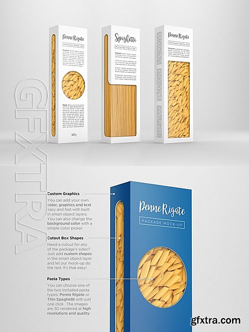 CM - Pasta Package Mockup 674042