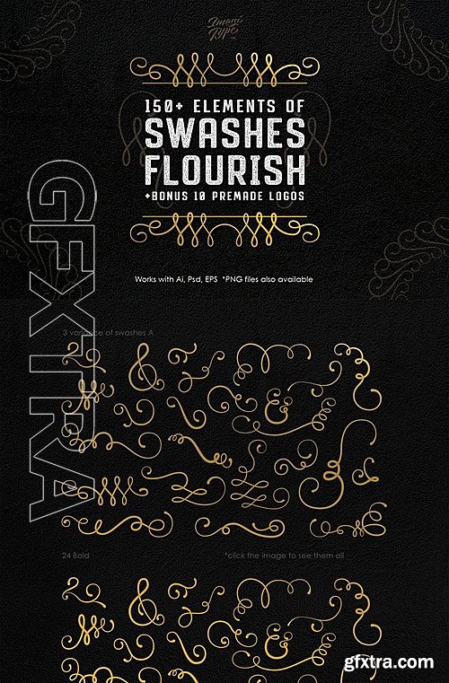 CM - Swashes & Flourish Kit 683447