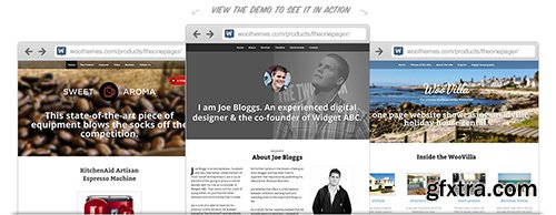 WooThemes - The One Pager v1.2.14 - WordPress Theme