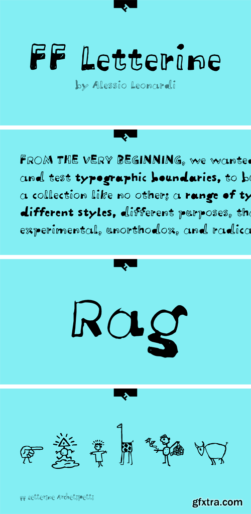 FF Letterine Font Family