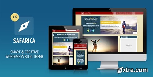 ThemeForest - Safarica v1.4.0 - Smart And Creative WordPress Blog Theme - 5391166