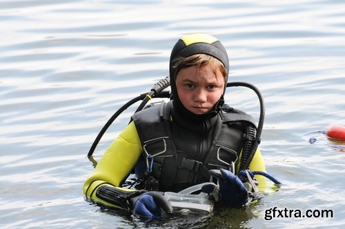 Collection of child dive diver swimming sea travel vacation 25 HQ Jpeg