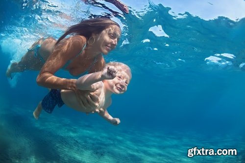 Collection of child dive diver swimming sea travel vacation 25 HQ Jpeg