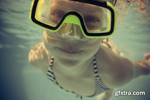 Collection of child dive diver swimming sea travel vacation 25 HQ Jpeg