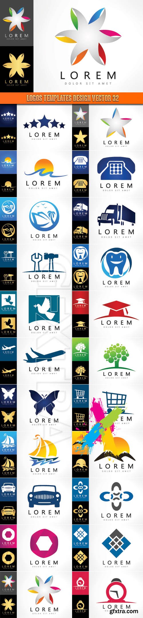 Logos Templates Design Vector 32