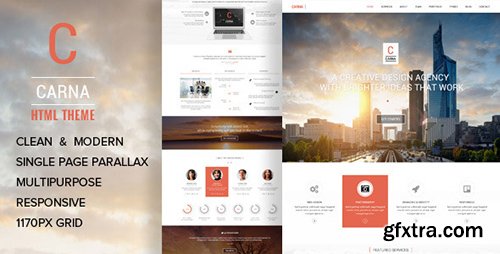 ThemeForest - CARNA v1.2 - One Page Multi-Purpose Parallax HTML Template - 7520715