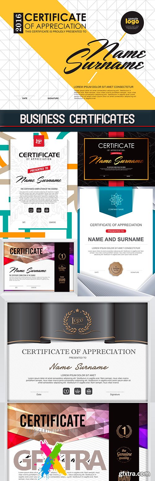 Business certificates Graceful registration