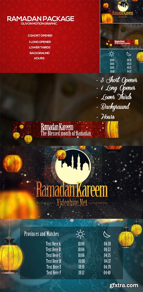 Videohive Ramadan Package 15812745