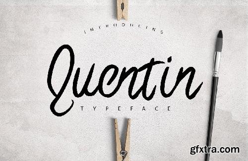 CreativeMarket Quentin Typeface [-50% Intro] 671350