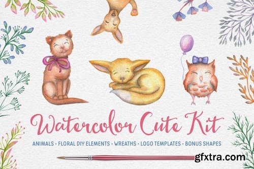 CM - Watercolor Cute Kit 645379