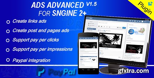 CodeCanyon - Plugin Ads Advanced For Sngine v1.5 - 15390452