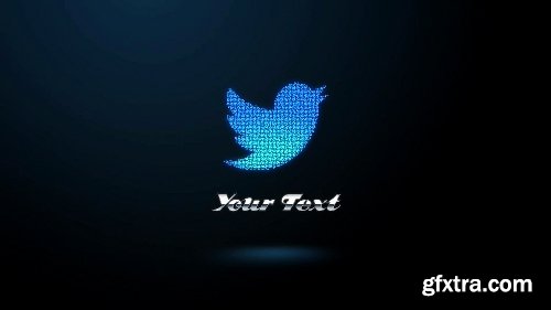 Videohive Glowing Dots Logo 13625463