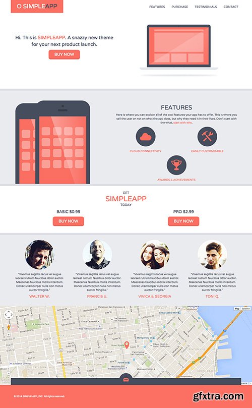 OnePageLove - SimpleApp v1.1 - One Page HTML Template