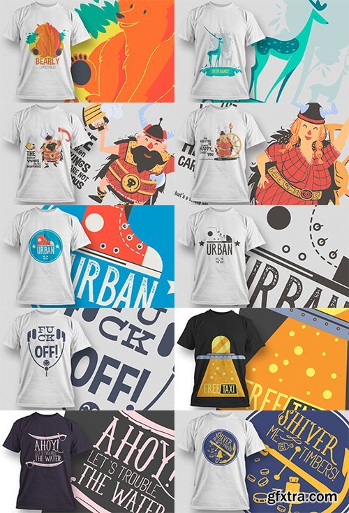 100 Premium T-Shirt Designs