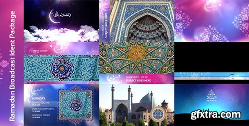 Videohive Ramadan Broadcast Ident Package 8132579