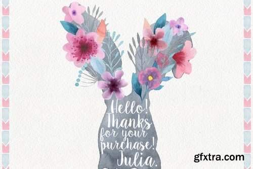 CM - Garden Watercolor DIY 257718