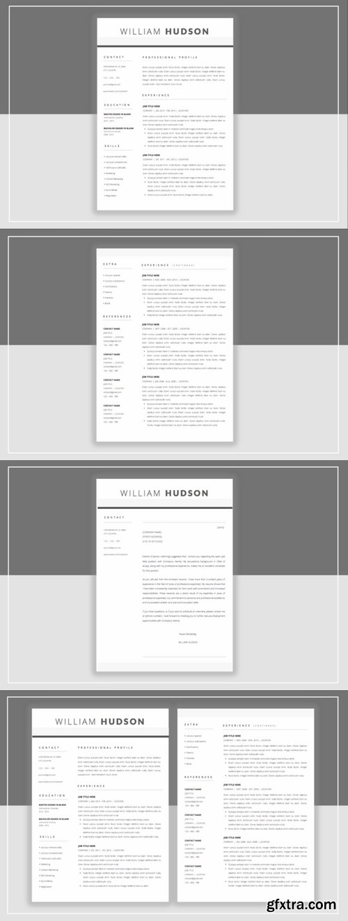 CM - Resume Template & Cover Letter 358601