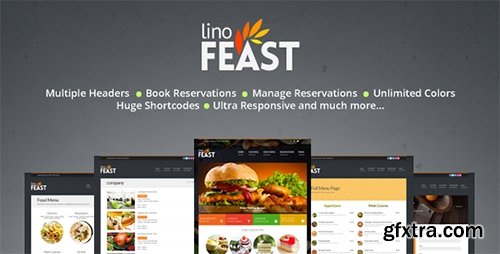 ThemeForest - LinoFeast 5.1.0 - Restaurant Responsive WordPress Theme - 4762544