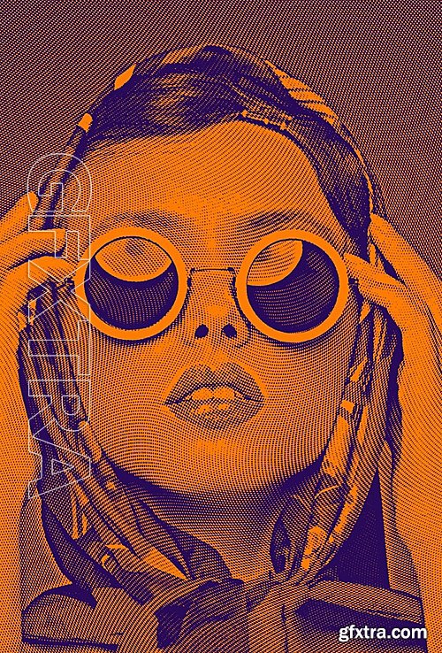 GraphicRiver - Twist Halftone 15996310