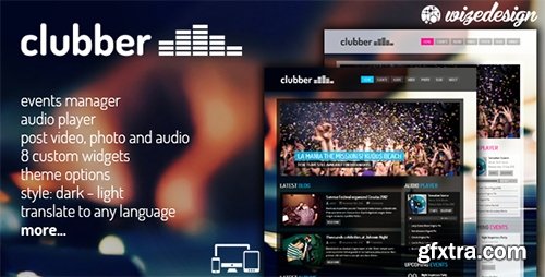 ThemeForest - Clubber v2.6.1 - Events Music WordPress Theme - 3427687