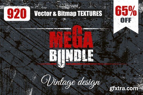 CM - 920 VECTOR TEXTURES. MEGA BUNDLE 650378