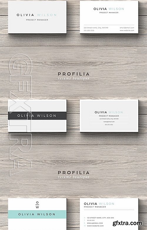 CM - Bundle -Modern Business Card Template 660245