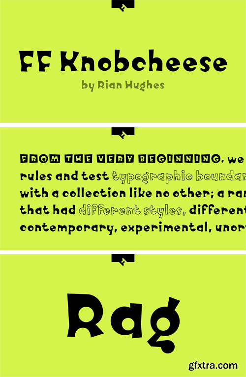 FF Knobcheese Font Family