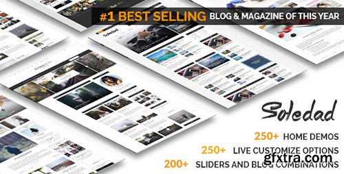 ThemeForest - Soledad v2.4.3 - Multi-Concept Blog/Magazine WP Theme - 12945398