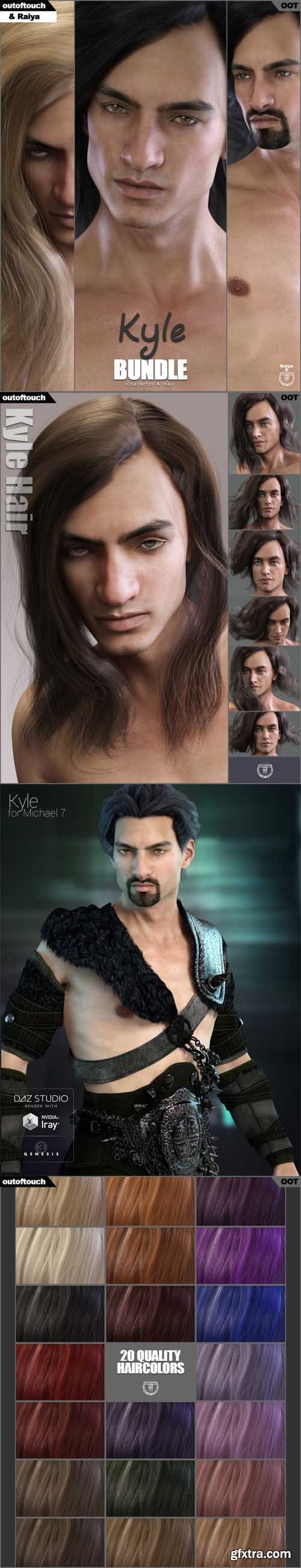 Kyle Character and Hair Bundle