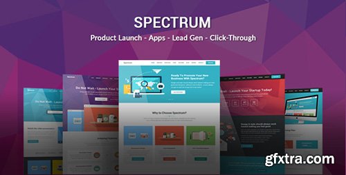 ThemeForest - Spectrum v1.0 - Responsive Landing Page Template - 11309875