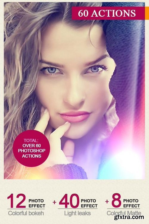 Graphicriver 60 Photoshop Actions Bundle 123964333