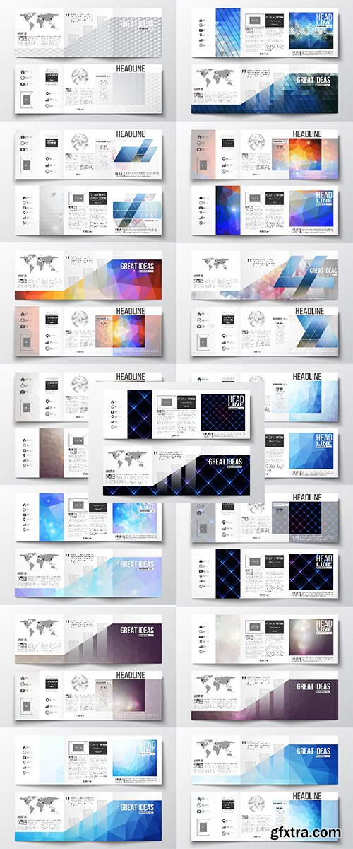 CreativeMarket Bundle of 25 brochure templates 671115