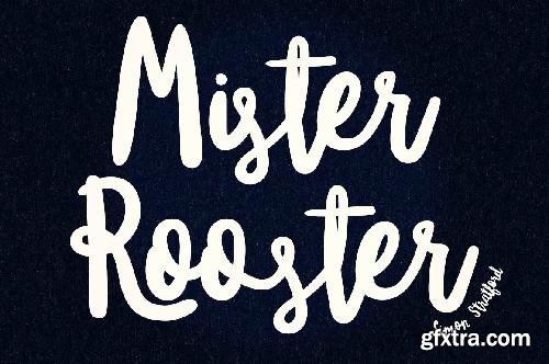 CreativeMarket Mister Rooster font 659106