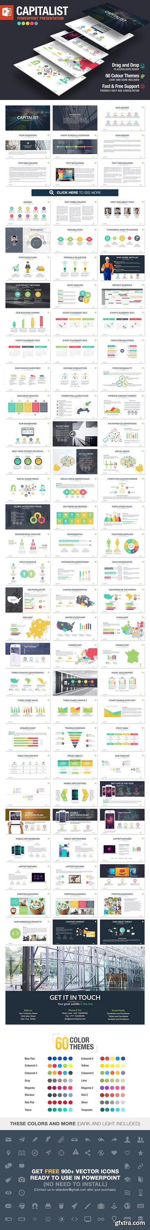 CM - Capitalist Powerpoint Template 514809