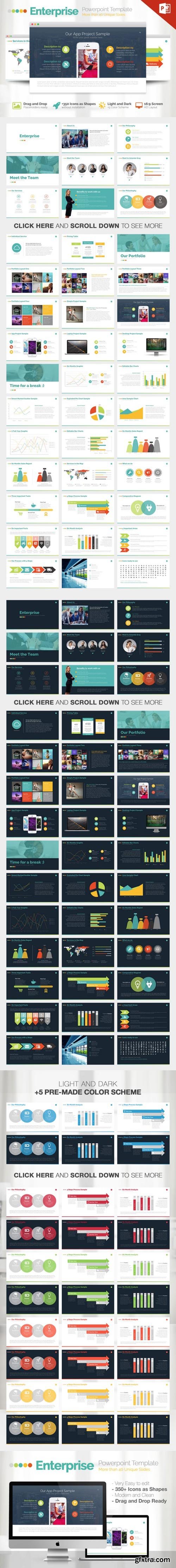 CM - Enterprise | Powerpoint Template 514768