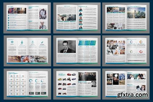 CreativeMarket Business luxury Brochure Template 661817