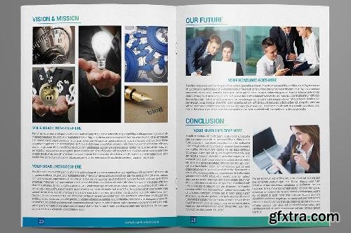 CreativeMarket Business luxury Brochure Template 661817