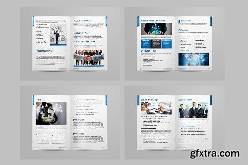 CreativeMarket Technology Brochure Template 22 681136