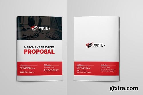 CreativeMarket Clean Proposal/Brochure Template 01 681496