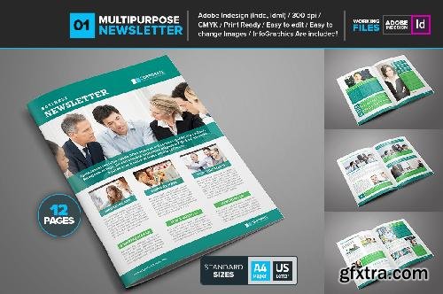 CreativeMarket Multipurpose Newsletter Template 01 681508