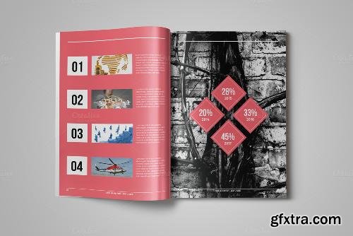 CreativeMarket 48 Pages Annual Report Template 682531