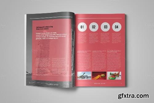 CreativeMarket 48 Pages Annual Report Template 682531