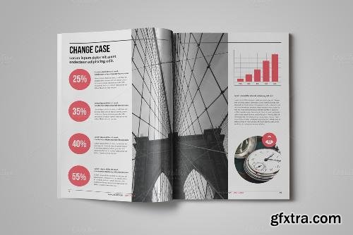 CreativeMarket 48 Pages Annual Report Template 682531