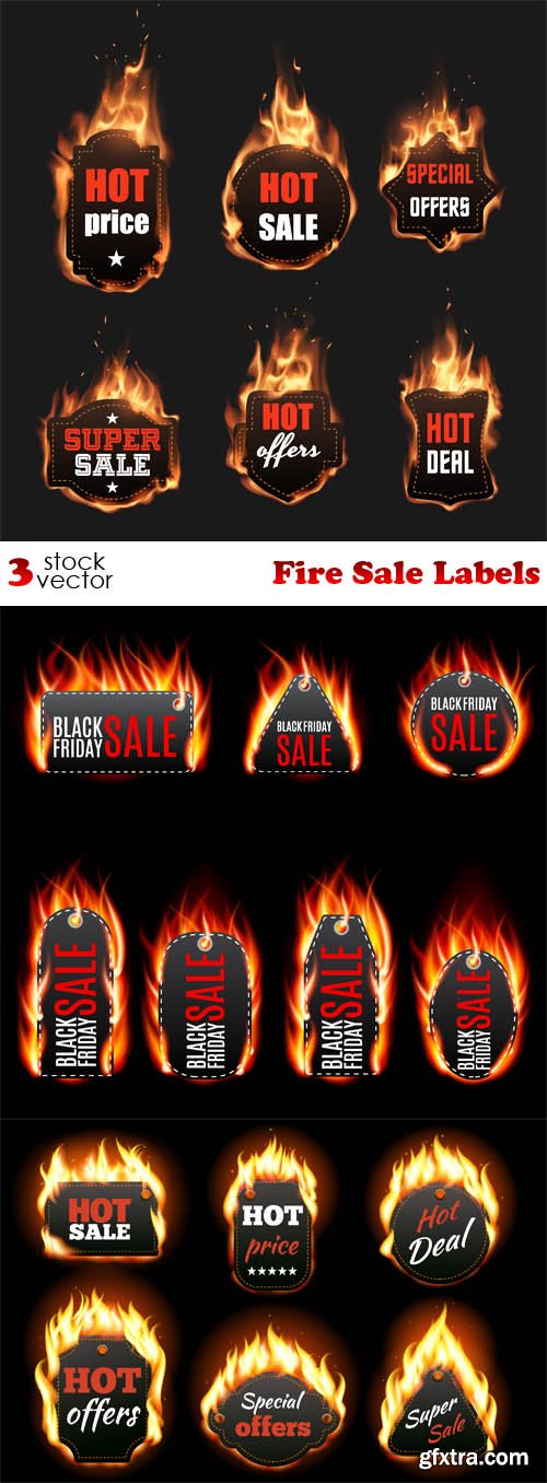 Vectors - Fire Sale Labels