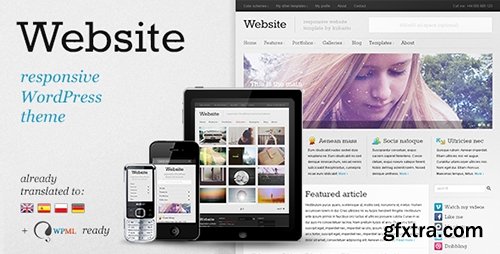 ThemeForest - Website v5.8.2 - Responsive WordPress Theme - 1739143