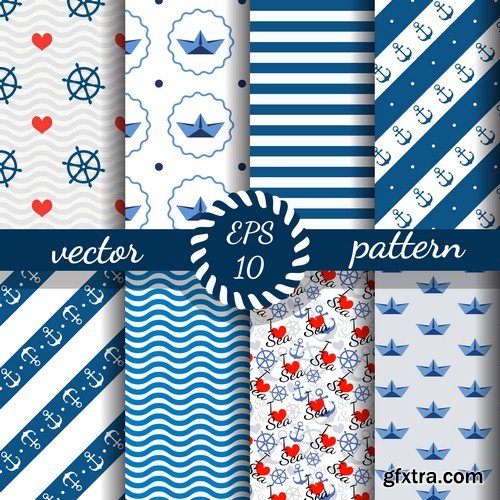 Sea patterns-5xEPS